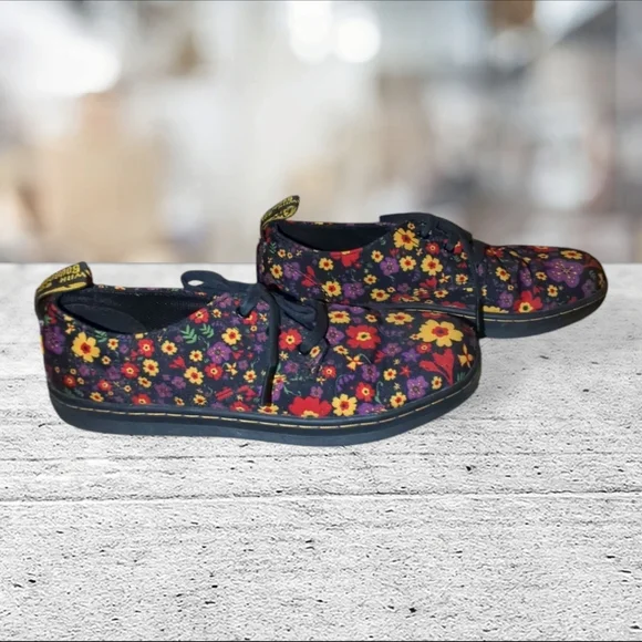 Dr Martens Korey Floral Canvas Shoe Size 5L 4M Unisex - Picture 14 of 15